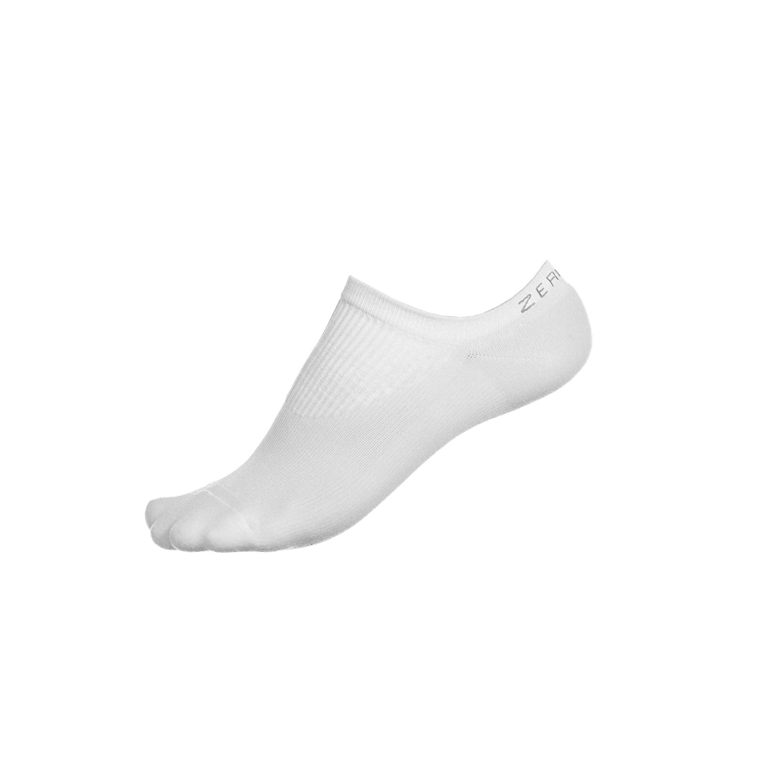 Compression Sock Low, White - Zeropoint Compression Sock